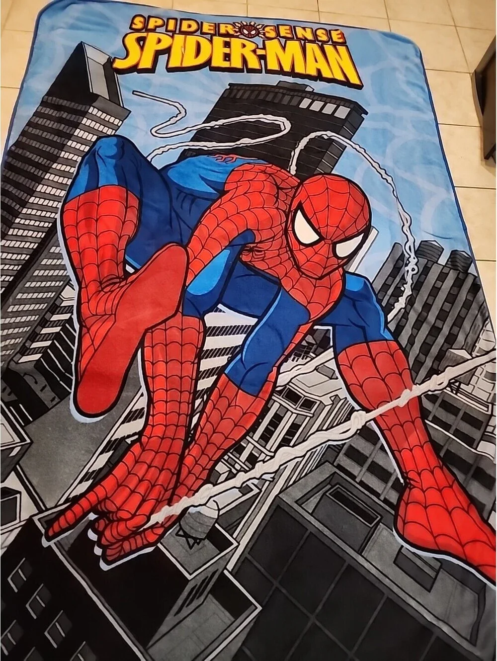 Marvel Spiderman Twin Size Blanket 59